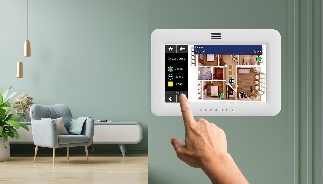 TM50 5 colos érintőképernyős kezelőegység