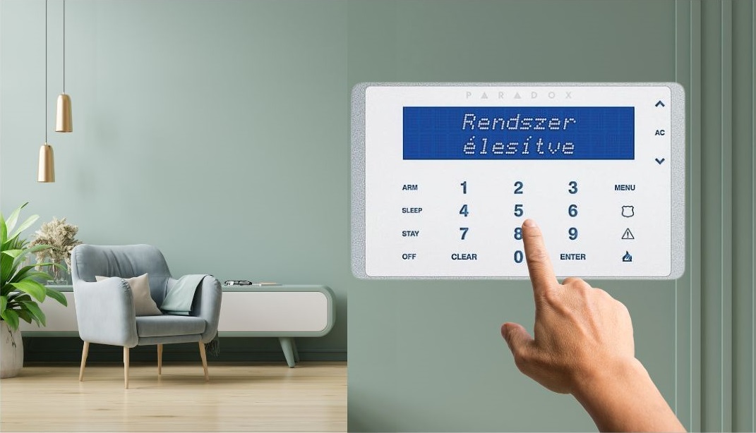 K656 érintős LCD kezelő