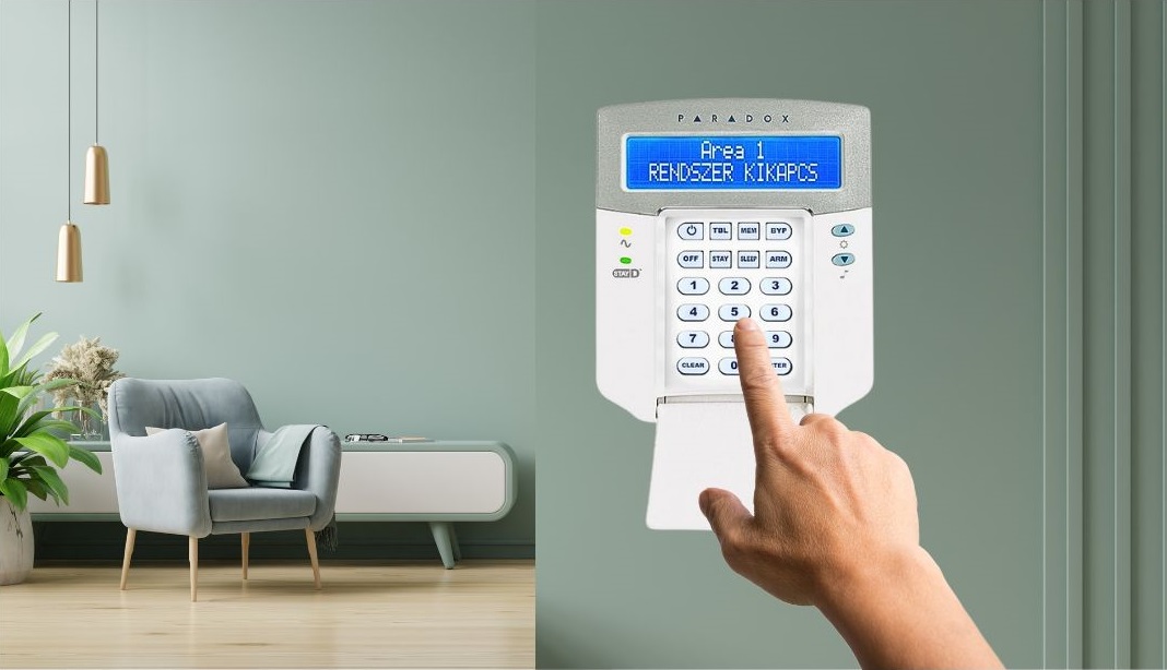 K32LCD nyomógombos LCD kezelő