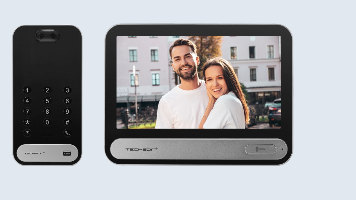 Techson többlakásos kaputelefon